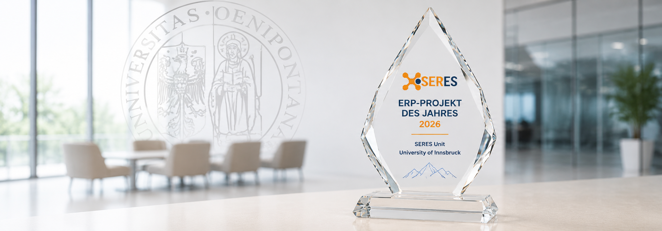ERP-Projekt des Jahres Award Trophäe